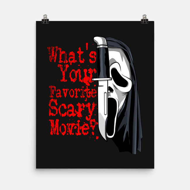 Scary Movie Slasher-None-Matte-Poster-goodidearyan