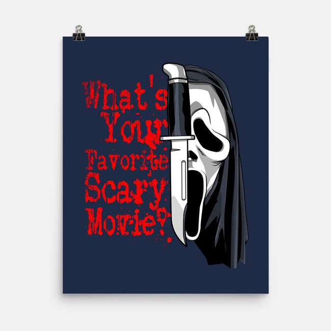Scary Movie Slasher-None-Matte-Poster-goodidearyan