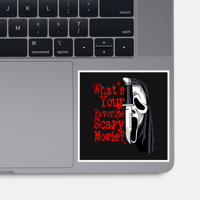 Scary Movie Slasher-None-Glossy-Sticker-goodidearyan
