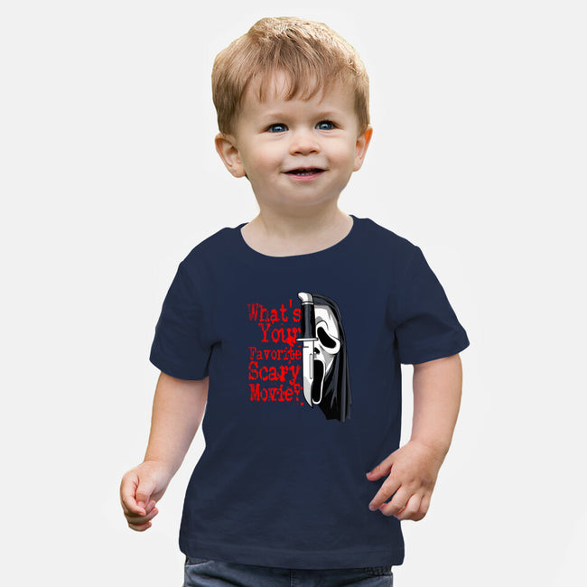 Scary Movie Slasher-Baby-Basic-Tee-goodidearyan