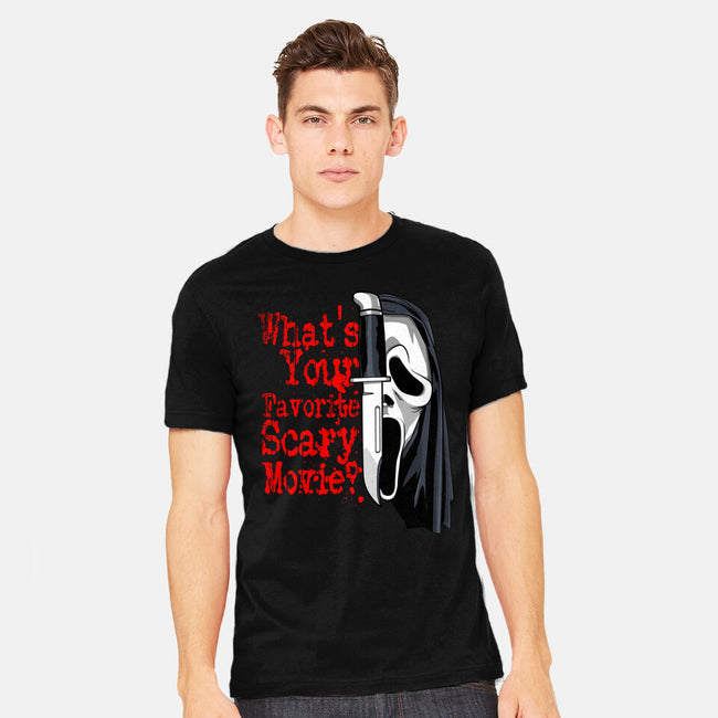 Scary Movie Slasher-Mens-Heavyweight-Tee-goodidearyan