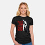 Scary Movie Slasher-Womens-Fitted-Tee-goodidearyan