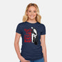 Scary Movie Slasher-Womens-Fitted-Tee-goodidearyan