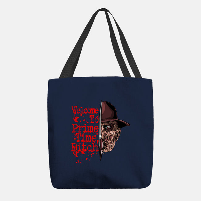 Prime Time Fred-None-Basic Tote-Bag-goodidearyan