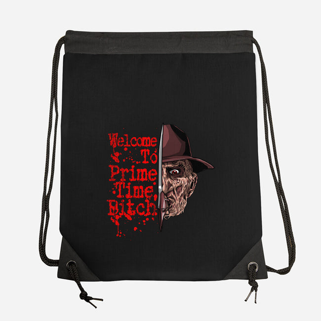 Prime Time Fred-None-Drawstring-Bag-goodidearyan