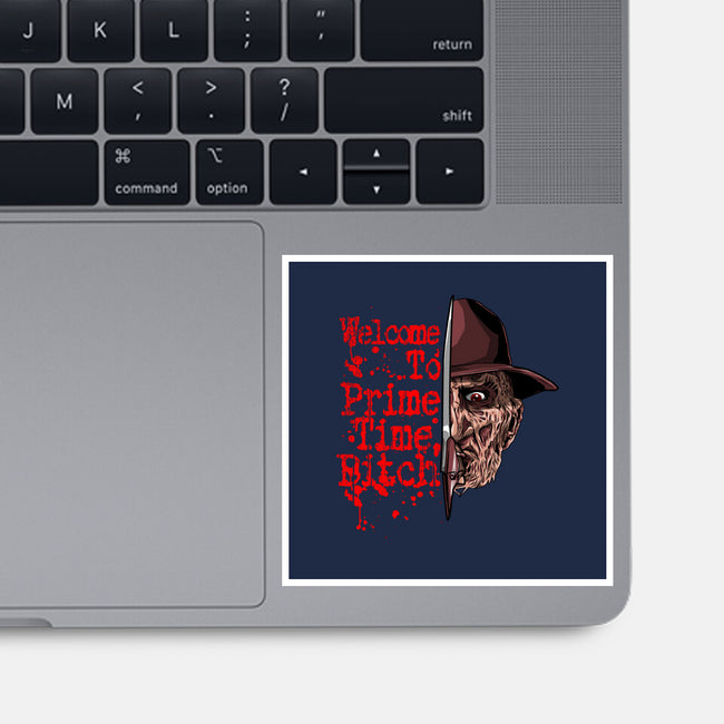 Prime Time Fred-None-Glossy-Sticker-goodidearyan