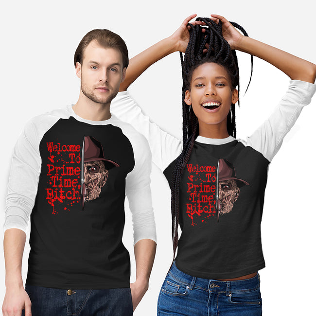 Prime Time Fred-Unisex-Baseball-Tee-goodidearyan