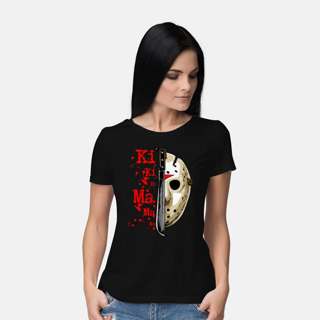 Kill Her Mommy-Womens-Basic-Tee-goodidearyan