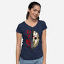Kill Her Mommy-Womens-V-Neck-Tee-goodidearyan