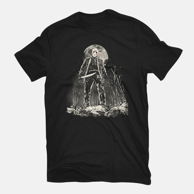 The Slasher Under The Moon-Mens-Premium-Tee-kharmazero