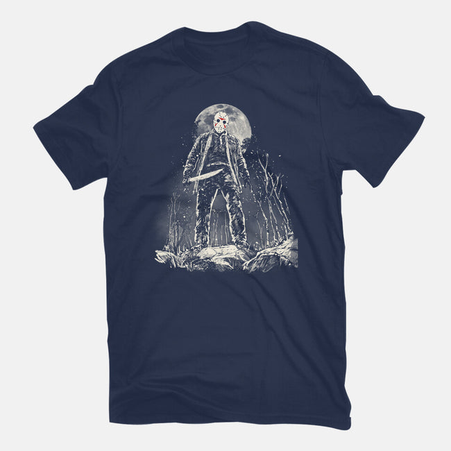 The Slasher Under The Moon-Mens-Premium-Tee-kharmazero