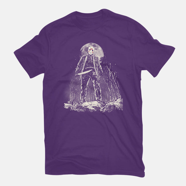 The Slasher Under The Moon-Mens-Premium-Tee-kharmazero
