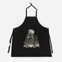 The Slasher Under The Moon-Unisex-Kitchen-Apron-kharmazero