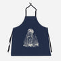 The Slasher Under The Moon-Unisex-Kitchen-Apron-kharmazero