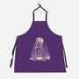 The Slasher Under The Moon-Unisex-Kitchen-Apron-kharmazero