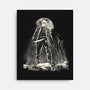 The Slasher Under The Moon-None-Stretched-Canvas-kharmazero