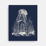 The Slasher Under The Moon-None-Stretched-Canvas-kharmazero