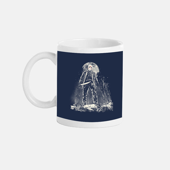 The Slasher Under The Moon-None-Mug-Drinkware-kharmazero