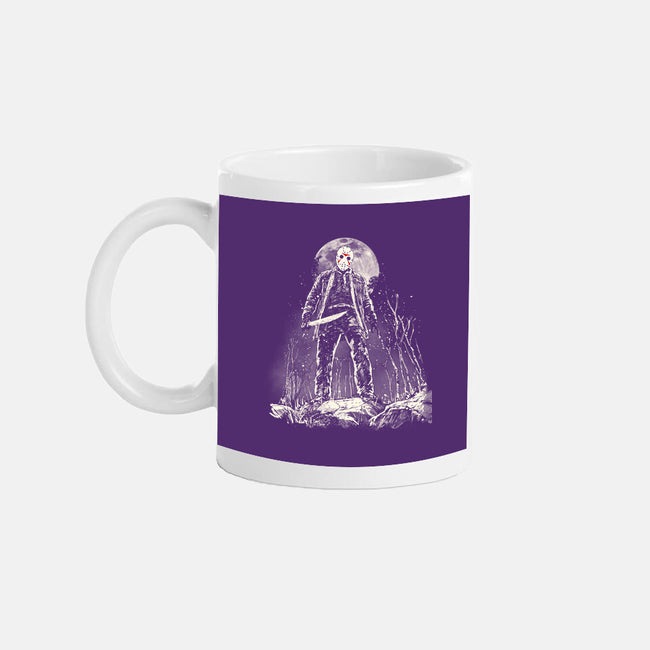 The Slasher Under The Moon-None-Mug-Drinkware-kharmazero