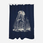 The Slasher Under The Moon-None-Polyester-Shower Curtain-kharmazero