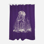 The Slasher Under The Moon-None-Polyester-Shower Curtain-kharmazero