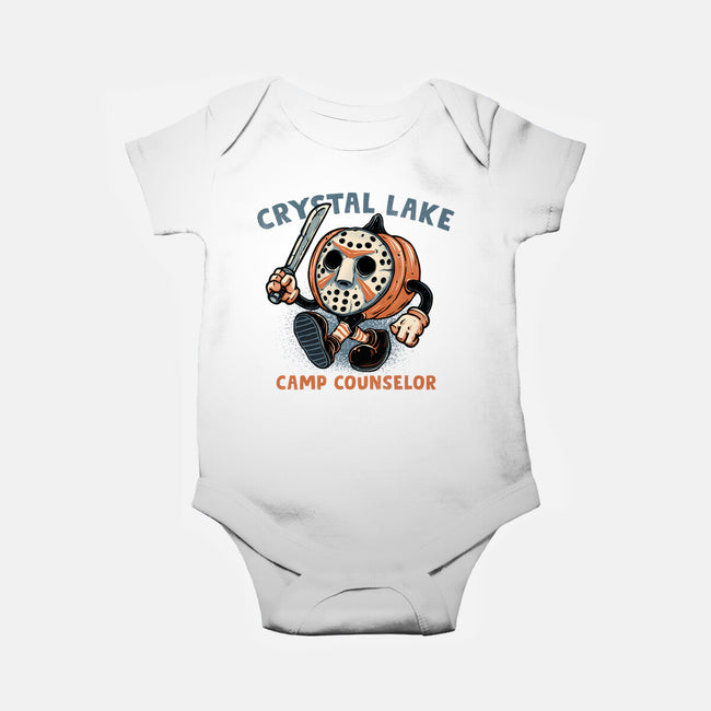 Camp Counselor-Baby-Basic-Onesie-glitchygorilla