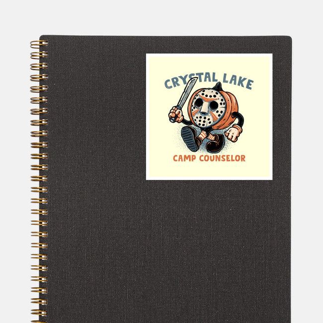 Camp Counselor-None-Glossy-Sticker-glitchygorilla