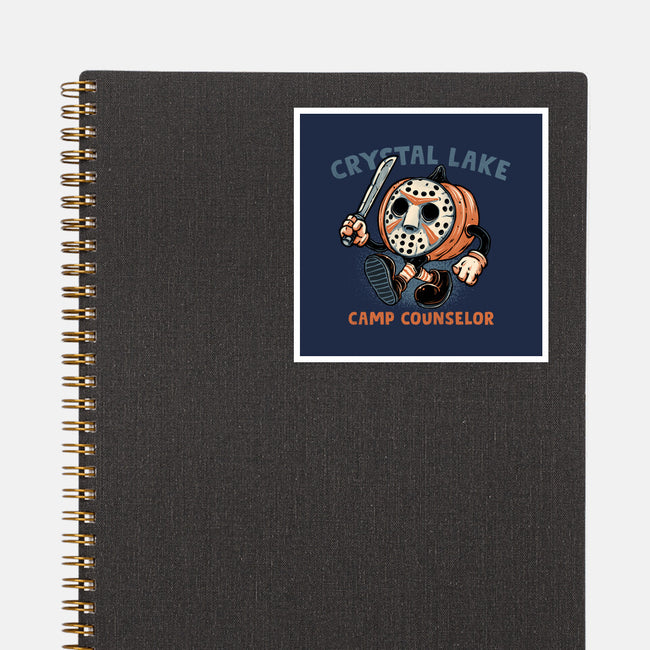 Camp Counselor-None-Glossy-Sticker-glitchygorilla