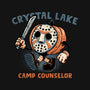 Camp Counselor-Womens-Fitted-Tee-glitchygorilla