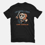 Camp Counselor-Womens-Fitted-Tee-glitchygorilla