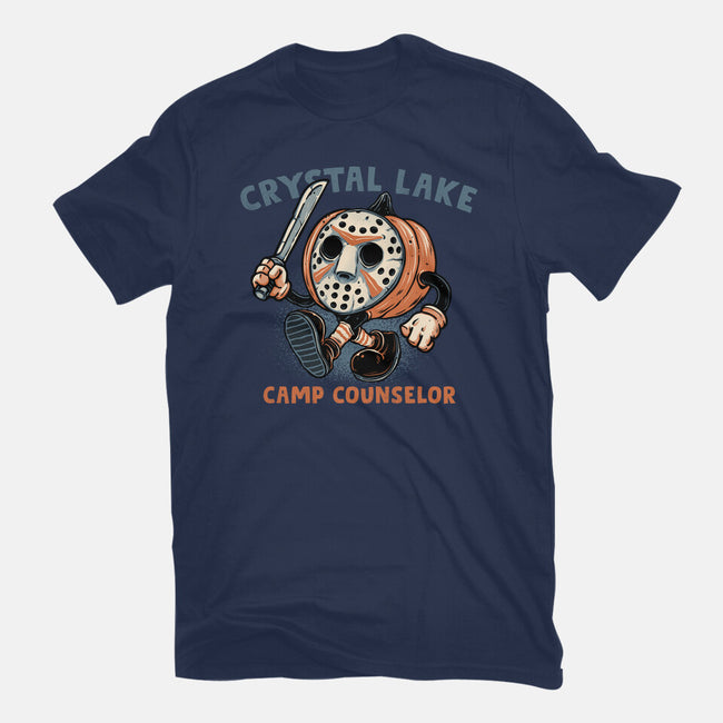 Camp Counselor-Womens-Fitted-Tee-glitchygorilla