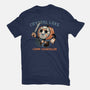 Camp Counselor-Womens-Fitted-Tee-glitchygorilla