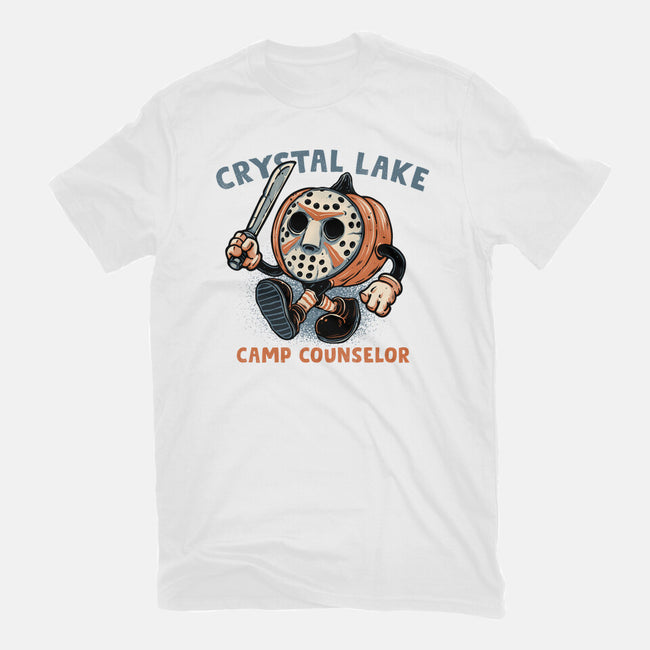 Camp Counselor-Womens-Fitted-Tee-glitchygorilla