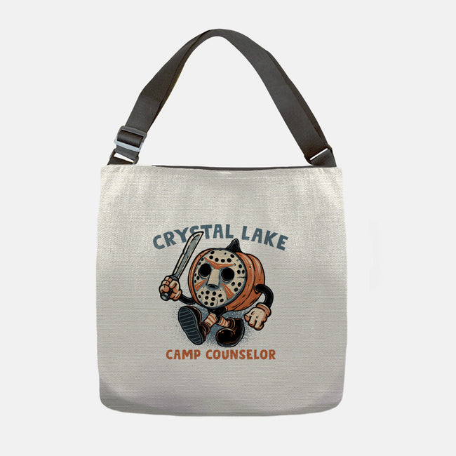 Camp Counselor-None-Adjustable Tote-Bag-glitchygorilla