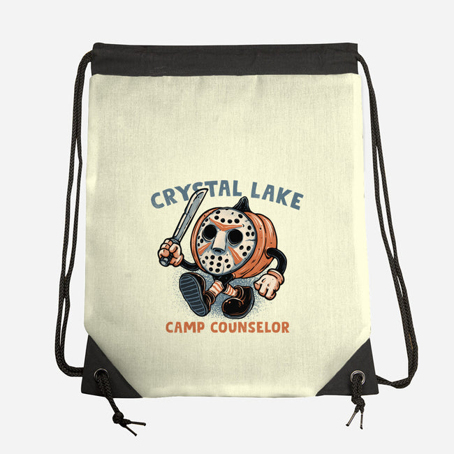 Camp Counselor-None-Drawstring-Bag-glitchygorilla