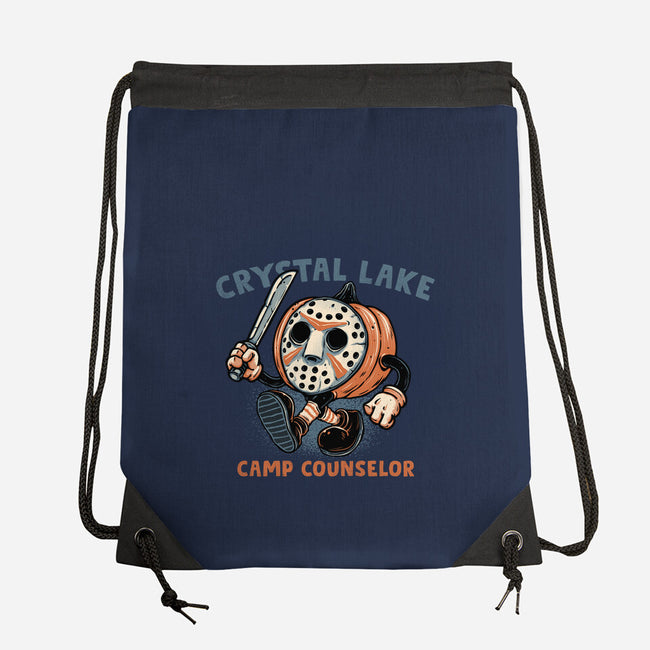 Camp Counselor-None-Drawstring-Bag-glitchygorilla