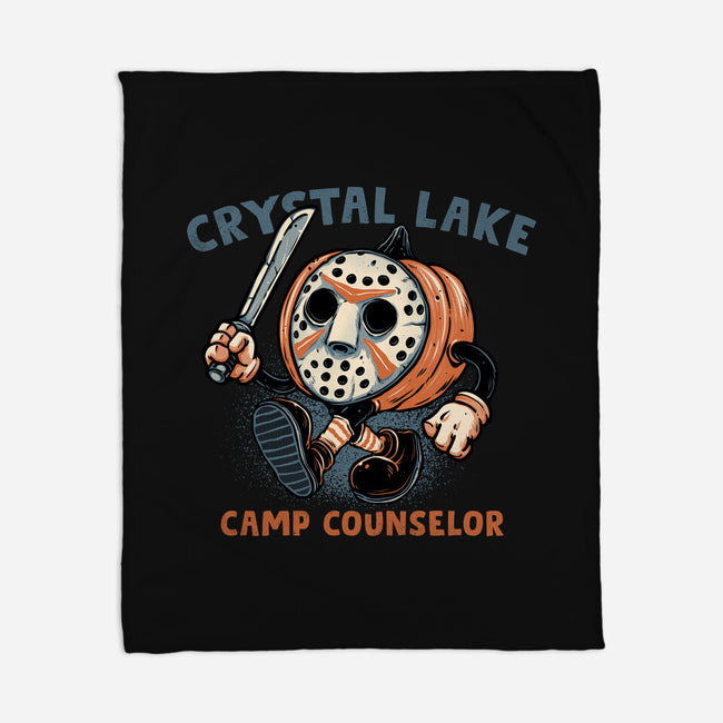 Camp Counselor-None-Fleece-Blanket-glitchygorilla