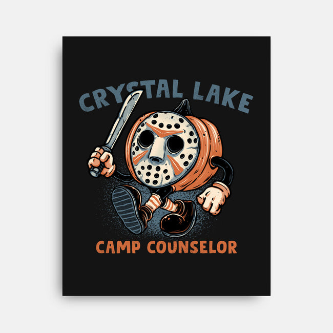 Camp Counselor-None-Stretched-Canvas-glitchygorilla
