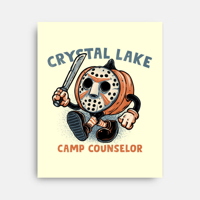 Camp Counselor-None-Stretched-Canvas-glitchygorilla