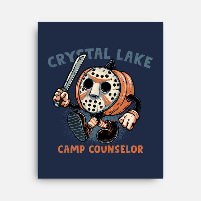 Camp Counselor-None-Stretched-Canvas-glitchygorilla