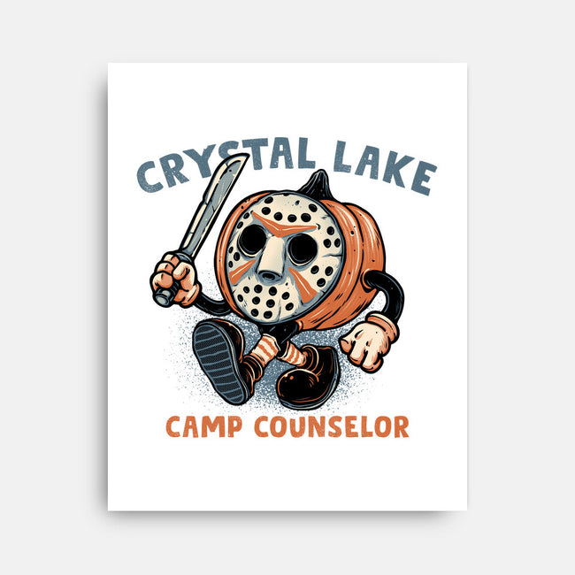 Camp Counselor-None-Stretched-Canvas-glitchygorilla