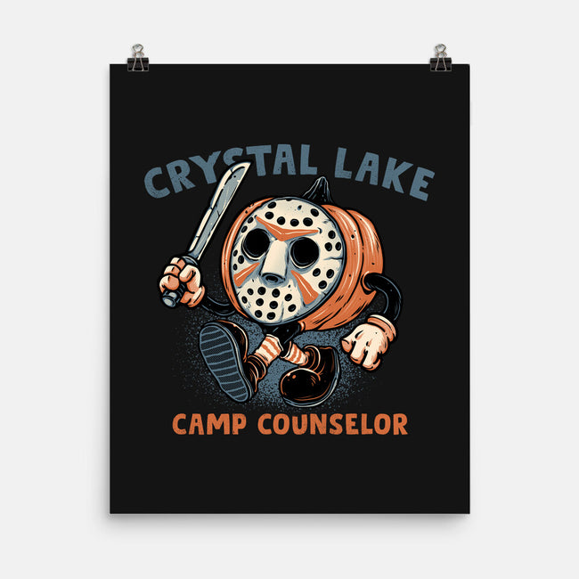 Camp Counselor-None-Matte-Poster-glitchygorilla