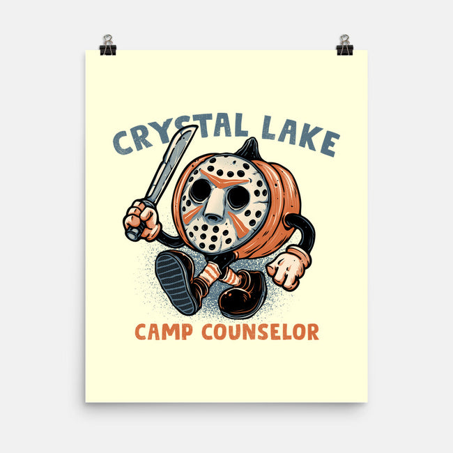 Camp Counselor-None-Matte-Poster-glitchygorilla