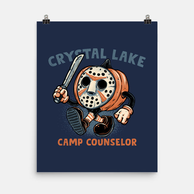Camp Counselor-None-Matte-Poster-glitchygorilla