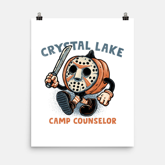 Camp Counselor-None-Matte-Poster-glitchygorilla