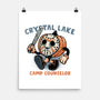 Camp Counselor-None-Matte-Poster-glitchygorilla