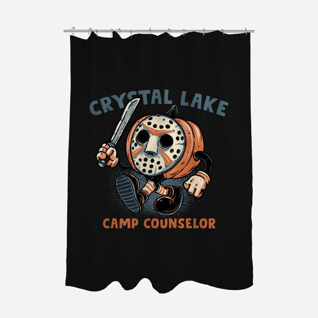 Camp Counselor-None-Polyester-Shower Curtain-glitchygorilla