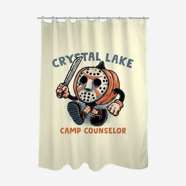 Camp Counselor-None-Polyester-Shower Curtain-glitchygorilla