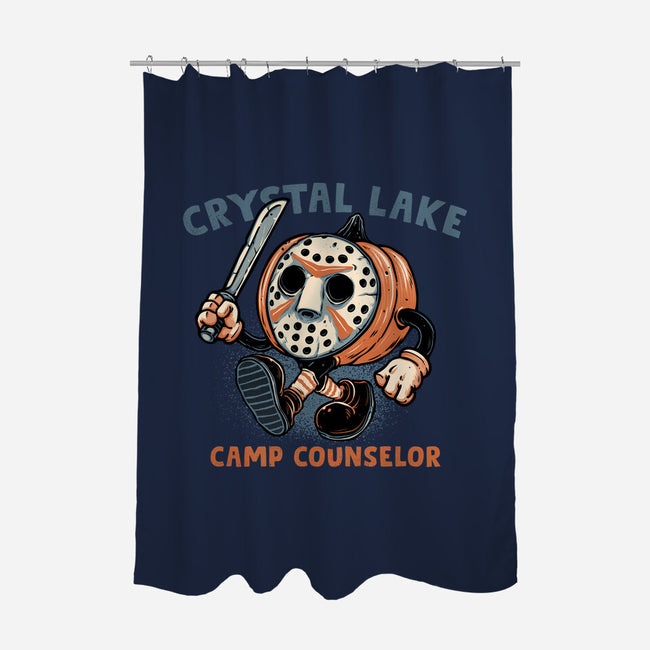 Camp Counselor-None-Polyester-Shower Curtain-glitchygorilla