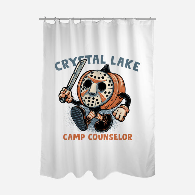 Camp Counselor-None-Polyester-Shower Curtain-glitchygorilla